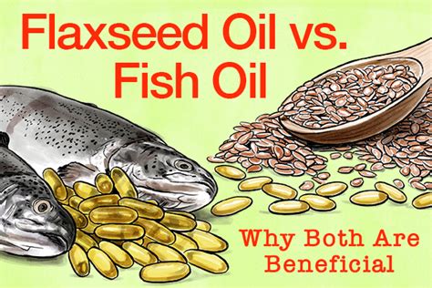 flaxseed and fish oil